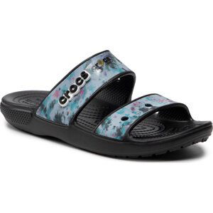 Nazouváky Crocs Classic Crocs Tiedye 207283 Černá