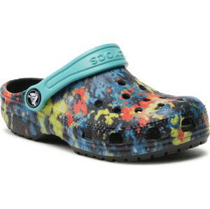 Nazouváky Crocs Classic Tiedye Graphic Clog K 206995 Tonic/Multi