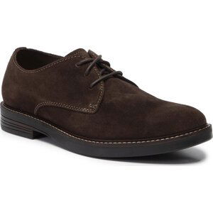 Polobotky Clarks Paulson Plain 261447947 Dark Brown Suede