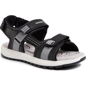 Sandály Geox J S.Alben B. D J02AVD 0FE15 C0017 D Black/Grey