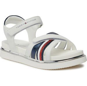 Sandály Tommy Hilfiger Velcro Sandal T3A2-33240-0273 S White/Blue X336