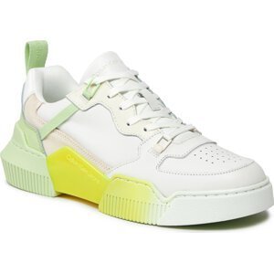 Sneakersy Calvin Klein Jeans Chunky Cupsole 2.0 Lth Ml Sat YW0YW01306 Exotic Mint/Sulphur/Creamy White 0IE