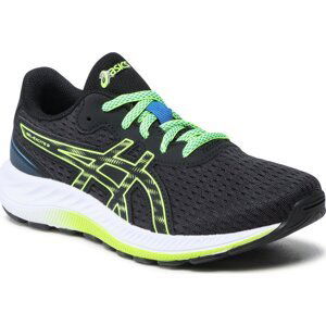 Boty Asics Gel-Excite 9 Gs 1014A231 Black/Hazard Green 003