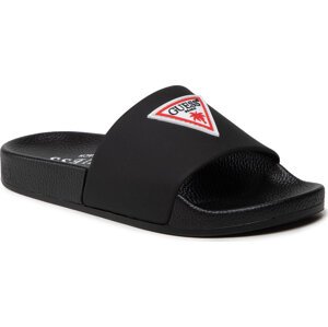 Nazouváky Guess Beach Slippers E2GZ00 BB00F JBLK