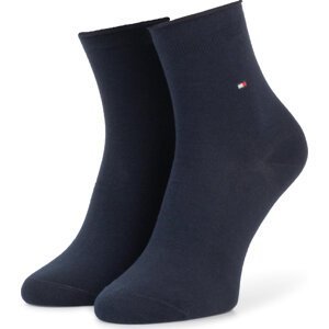 Dámské klasické ponožky Tommy Hilfiger 443029001 Midnight Blue 563