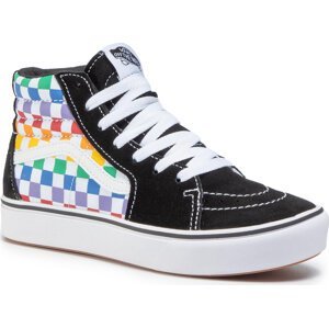 Sneakersy Vans Comfycush Sk8-Hi VN0A4UVXU091 (Checkerboard) Rainbow/Tr