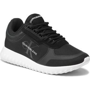 Sneakersy Calvin Klein Jeans Runner Laceup Sneaker Eva YW0YW00466 Black BEH