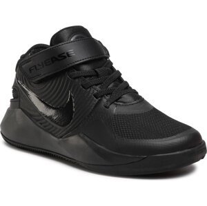 Boty Nike Team Hustle D 9 Flyease (Gs) Black/Black/Dk Smoke Grey/Volt