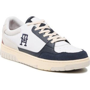 Sneakersy Tommy Hilfiger Th Basket Street Mix FM0FM04728 Rwb 0GY