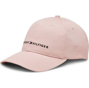 Kšiltovka Tommy Hilfiger Th Essentials Cap AU0AU01667 Růžová