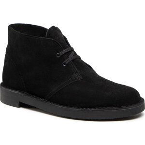 Kotníková obuv Clarks Bushacre 3 261635277 Black Suede