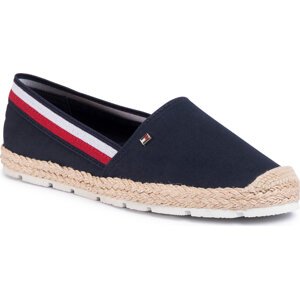 Espadrilky Tommy Hilfiger Basic Tommy Corporate Espadrille FW0FW04738 Desert Sky DW5