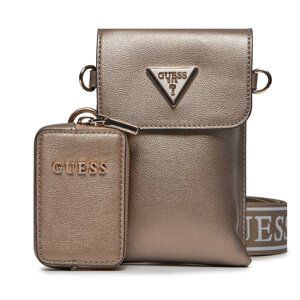 Pouzdro na mobil Guess Latona (BG) Mini-Bags HWBG92 11810 Stříbrná