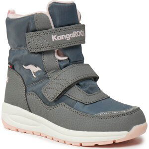 Sněhule KangaRoos K-Pe Nala V Rtx 18939 000 2017 Steel Grey/Frost Pink