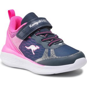 Sneakersy KangaRoos Kq-Splish Ev 18835 000 4134 Dk Navy/Neon Pink