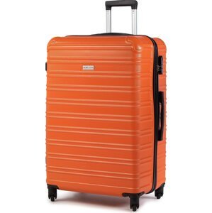 Velký tvrdý kufr Semi Line T5505-6 Oranžová