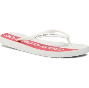 Žabky Calvin Klein Jeans Dori R7783 Multi/White