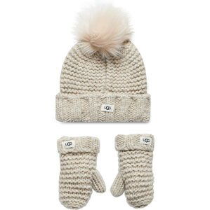 Čepice a rukavice Ugg K Infant Knit Set 20124 Šedá