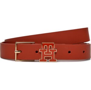 Dámský pásek Tommy Hilfiger Th Central Cc And Coin Fierce Red XND