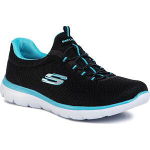 Boty Skechers Summits 12980/BKTQ Black/Turquoise