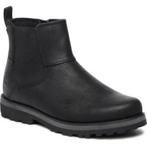 Kotníková obuv Timberland Courma Kid Chelsea TB0A28QA001 Black Full Grain