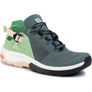 Trekingová obuv Salomon Tech Amphib 4 W 409853 Balsam Green/Spruce Green/Bellini