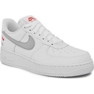 Boty Nike Air Force 1 '07 FD0666 100 White/Wolf Grey/Picante Red