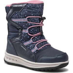 Sněhule Geox J Roby G. B Abx A J26FUA 054FU C4251 S Navy/Rose