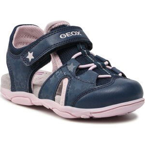 Sandály Geox B S.Agasim G. D B150ZD 014CE CB4E8 S Lt Navy/Pink