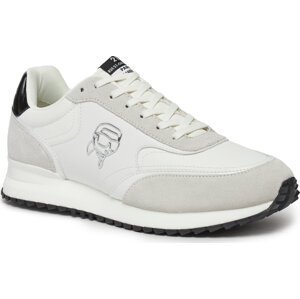 Sneakersy KARL LAGERFELD KL52931N White Lthr/Textile 411