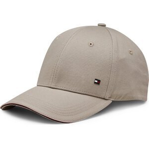 Kšiltovka Tommy Hilfiger Th Corporate Cotton 6 Panel Cap AM0AM12035 Smooth Taupe pkb