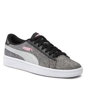 Sneakersy Puma Smash v2 Glitz Glam Jr 367377 Black/Puma Silver/Prism Pink