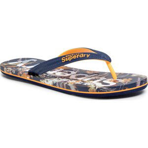 Žabky Superdry Scuba Aop Flip Flop MF310004A Indo Leaf 0VG