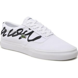 Sneakersy Lacoste Jump Serve Lace 07222 Cma 743CMA0051147 Wht/Blk