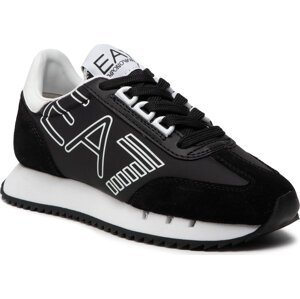 Sneakersy EA7 Emporio Armani X8X101 XK257 A120 Black/White