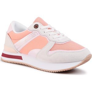 Sneakersy Tommy Hilfiger Feminine Active City Sneaker FW0FW04696 Insland Coral SN7