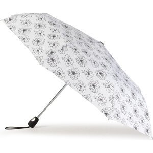 Deštník Pierre Cardin Easymatic Light 82673 Black&White/Flower White