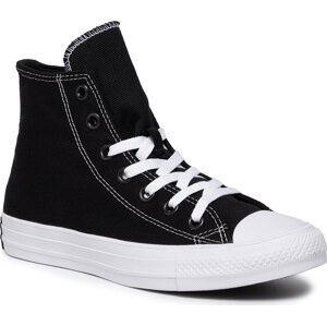 Plátěnky Converse Ctas Hi 165091C Blacj/Enamel Red/White