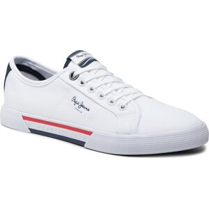 Tenisky Pepe Jeans Brady Men Basic PMS30816 White 800