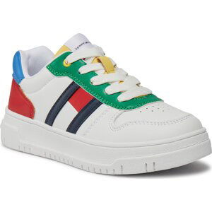 Sneakersy Tommy Hilfiger Flag Low Cut Lace-Up Sneaker T3X9-33369-1355 M Multicolor Y913