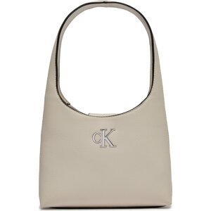 Kabelka Calvin Klein Jeans Minimal Monogram Shoulder Bag K60K610843 Stone CI2