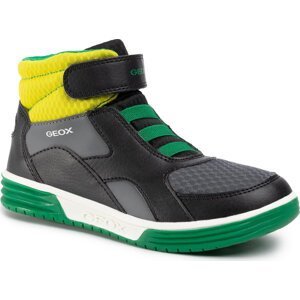 Sneakersy Geox J Argonat B.B J0229B 0FE14 C0802 D Black/Lime