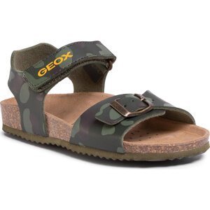 Sandály Geox J Ghita B. B J028LB 000BC C3009 S Military