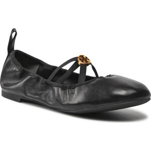 Baleríny Tory Burch Soft Scrunch Ballet 88884 Perfect Black 008