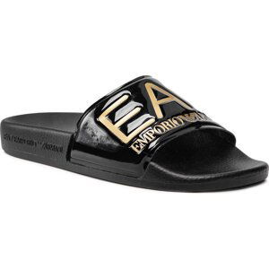 Nazouváky EA7 Emporio Armani XCP001 XCC22 M631 Shiny Black/Gold