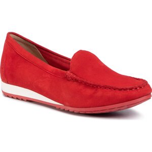 Mokasíny Caprice 9-24211-24 Red Suede 524