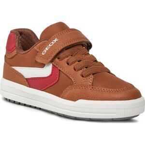 Sneakersy Geox J Arzach Boy J454AA 0FUME C0056 S Brown/Red
