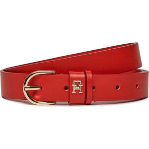 Dámský pásek Tommy Hilfiger Essential Effortless 2.5 AW0AW15766 Fierce Red XND