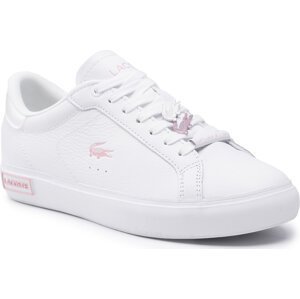 Sneakersy Lacoste Powercourt 0921 1 Sfa 741SFA0082 Wht/Lt Pink