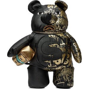 Batoh SPRAYGROUND Half Graff Gold Bear 910B5538NSZ Černá